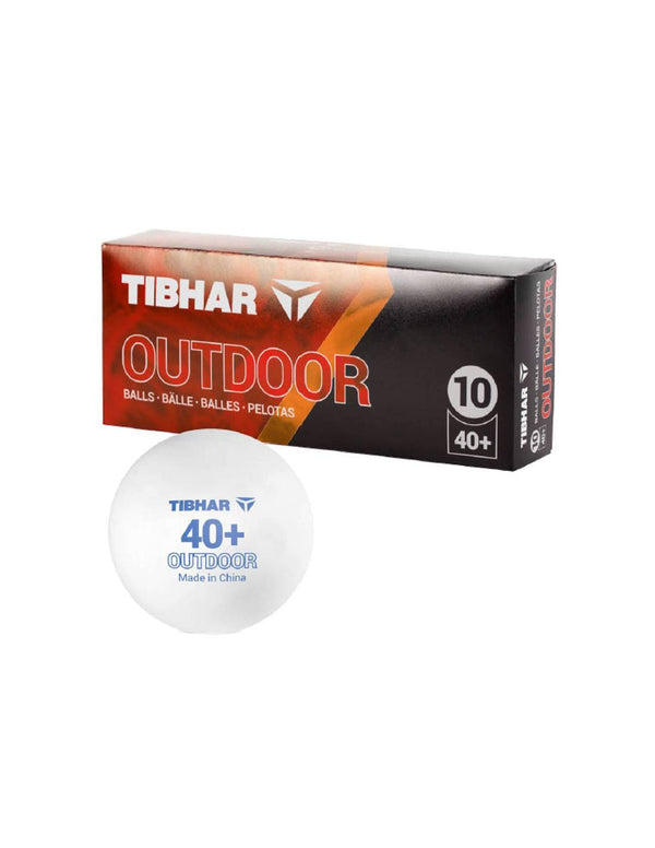 Tibhar Outdoor balls 40+ white