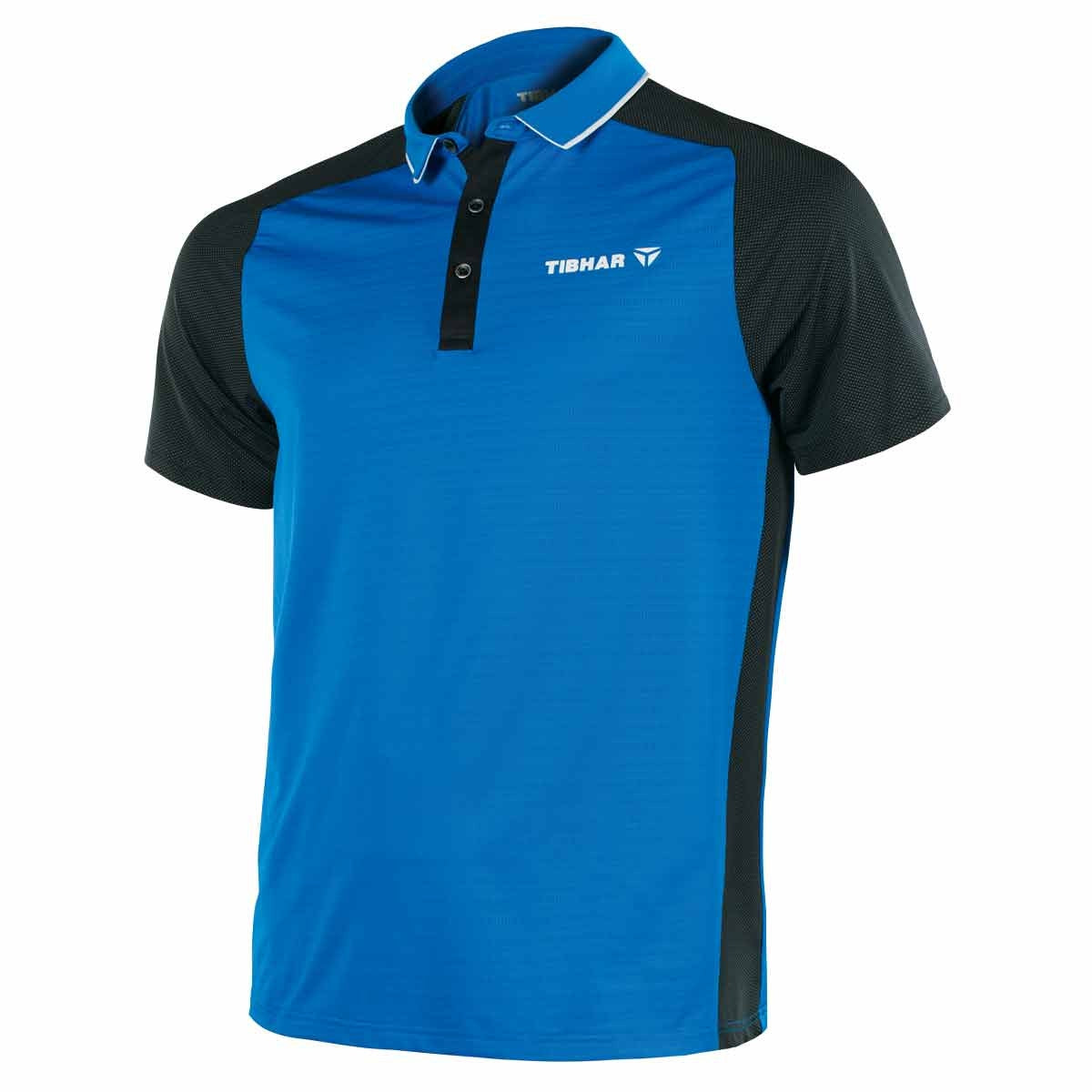 Tibhar shirt Pro blauw/zwart