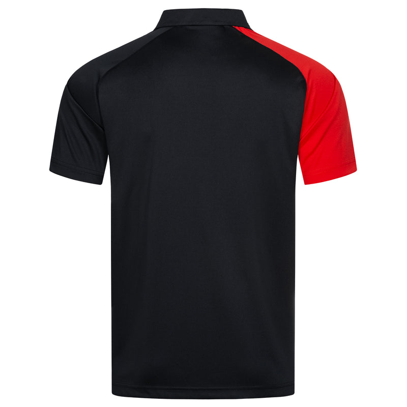 Donic shirt Caliber noir/rouge