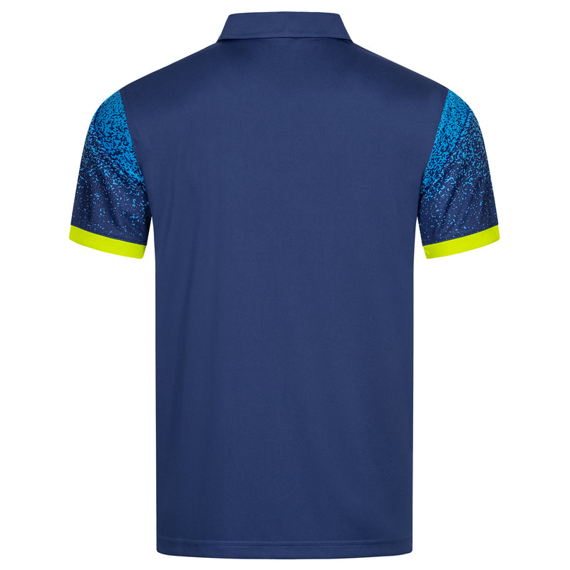 Donic shirt Rafter marine/bleu cyan