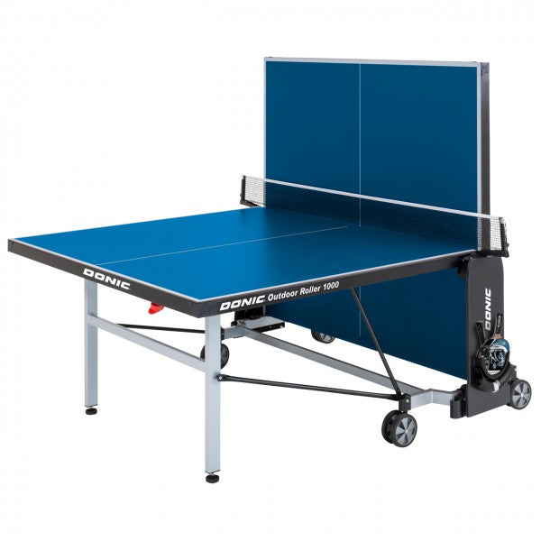 Donic Tafeltennistafel Outdoor Roller 1000 blauw